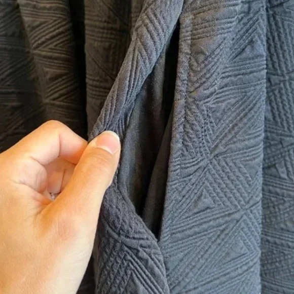 Free People Black Dress Tie-Back,XS, GL1349 - Picture 3 of 6